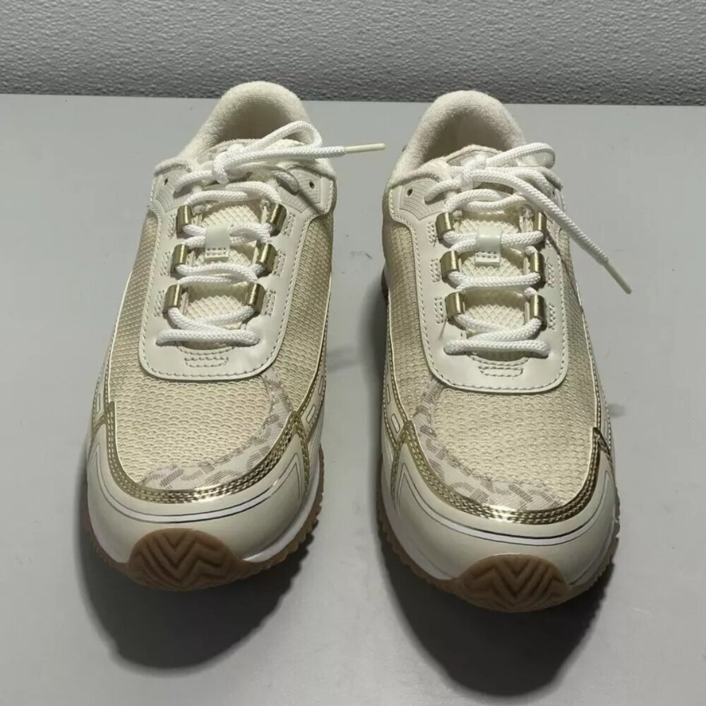 NEW MICHAEL KORS Byrdie Mixed-Media Trainer – Women's Size 8 Low-Top Sneaker - Picture 5 of 9